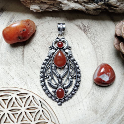 Grand Pendentif bohème chic...