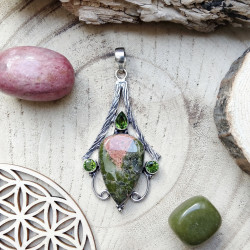 Pendentif bohème chic en...