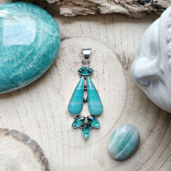 Pendentif bohème chic en...