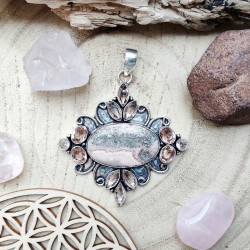 Pendentif bohème chic en...