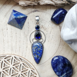 Pendentif bohème chic en...