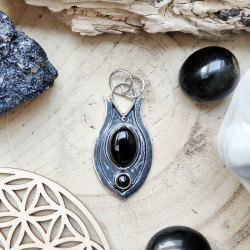 Pendentif bohème chic en...
