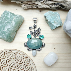 Pendentif bohème chic en...