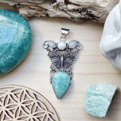 Pendentif papillon bohème...