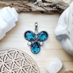 Pendentif bohème chic en...