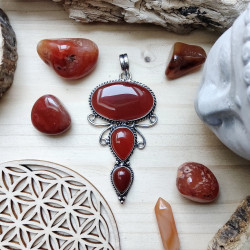 Pendentif bohème chic en...