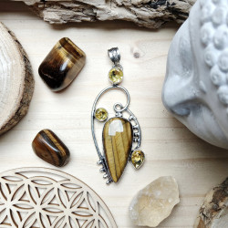 Pendentif bohème chic...